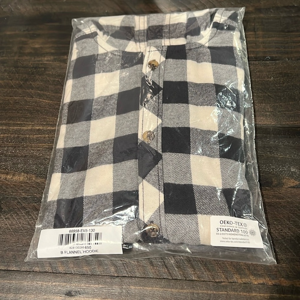 Hanna Andersson Flannel Hoodie